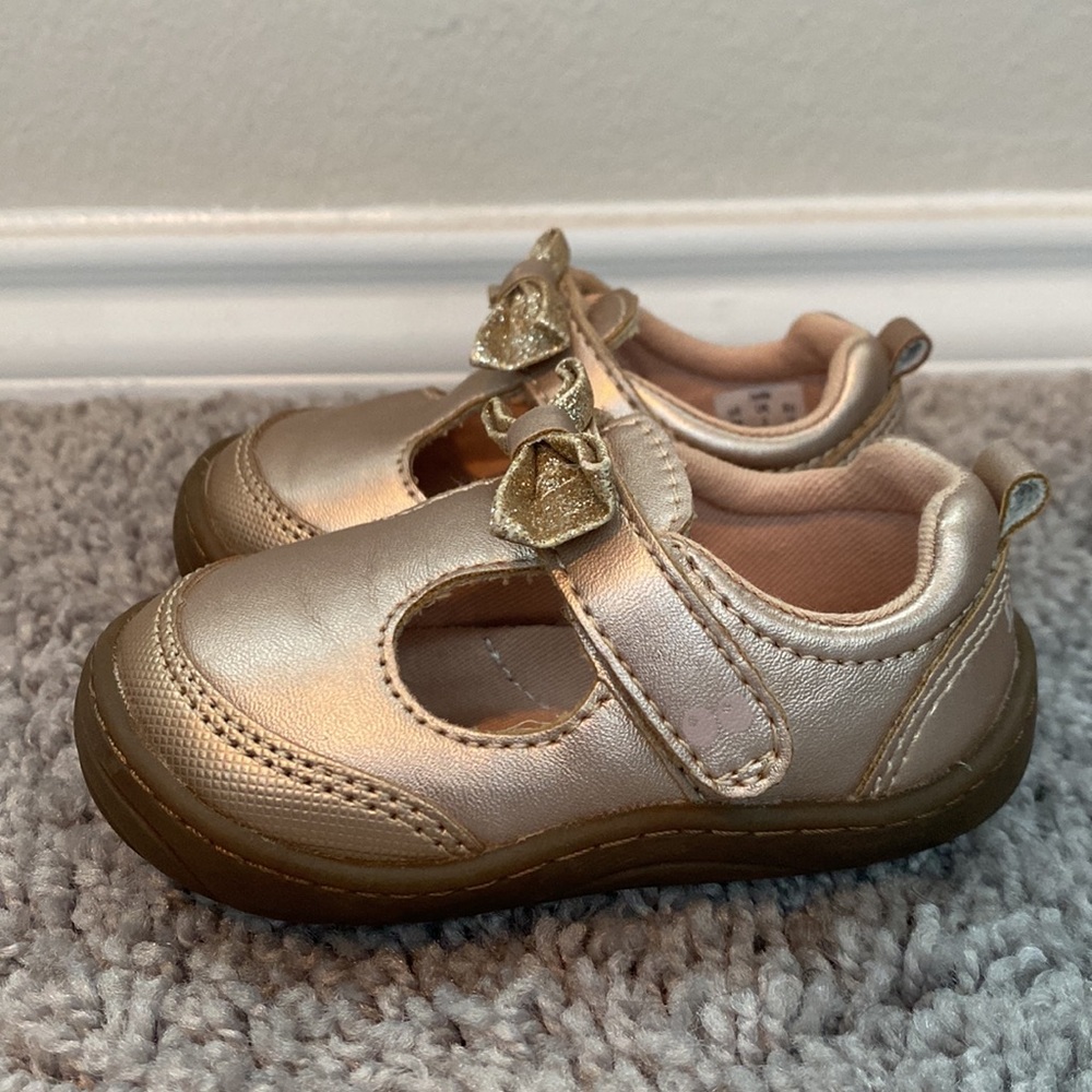 Surprize by Stride Rite Cecilia Rose Gold size 3M Shoes - Picture 5 of 9